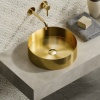 Мивка върху плот 38см VENUS GOLD KARAG BB6802-BG допълнително изображение