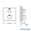 Grohe 1022092430 Grohtherm Black Matt Термостатичен смесител за вграждане за вана и душ допълнително изображение