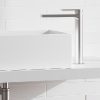 AQG ALPHA 01ALP120NI - НИКЕЛОВ САТЕНИРАН ВИСОК СМЕСИТЕЛ ЗА МИВКА допълнително изображение