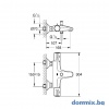 GROHTHERM 800 ТЕРМОСТАТЕН СМЕСИТЕЛ ЗА ВАНА/ДУШ, 1/2″ 1022032430 допълнително изображение