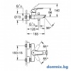 EUROSMART NEW СМЕСИТЕЛ ЗА ВАНА/ДУШ GROHE 33300003 допълнително изображение