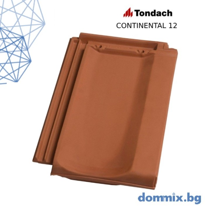 Керемида CONTINENTAL 12 - теракота TONDACH