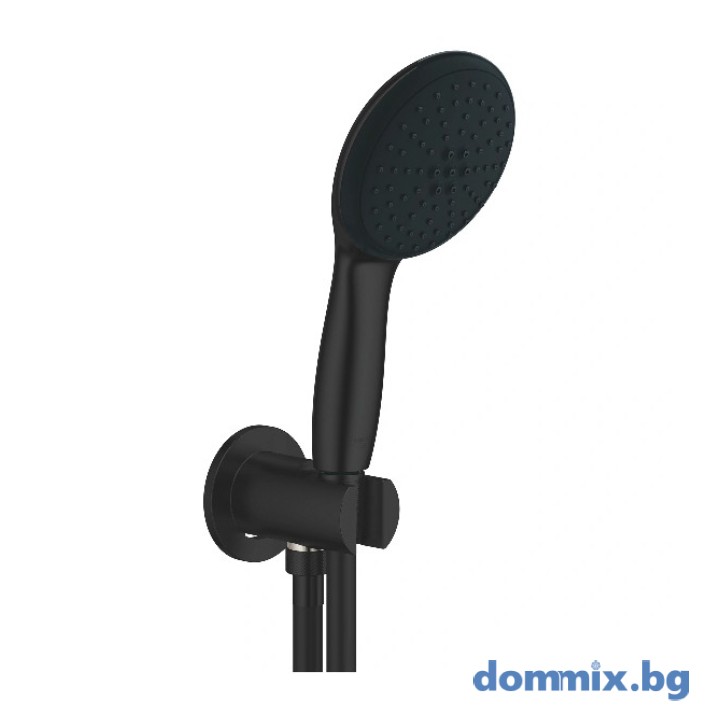 Ръчен душ с 2 струи, Tempesta 110, цвят черен Grohe, 264062433