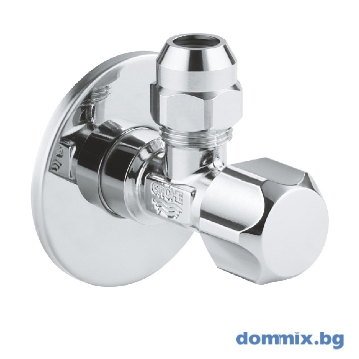 Спирателен ъглов кран 1/2х3/8″, хром GROHE 22018000