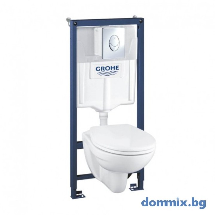 Grohe 39192000 Solido Perfect Set тоалетна с монтажен елемент