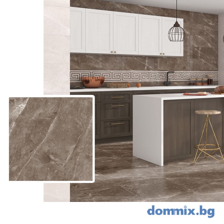 Подова плочка Luxury Brown 45×45