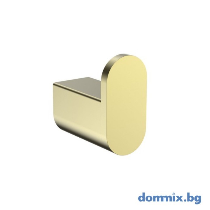 Karag Artemis Oro A0351043 единична закачалка за халат, златист мат