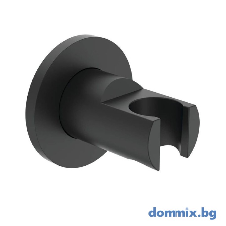 Държач за душ слушалка, черен IDEAL STANDARD IDEALRAIN BC806XG