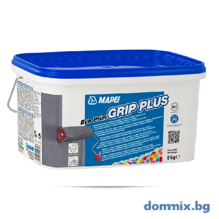 ECO PRIM GRIP PLUS Многофункционален, готов за употреба свързващ разтвор и грунд MAPEI