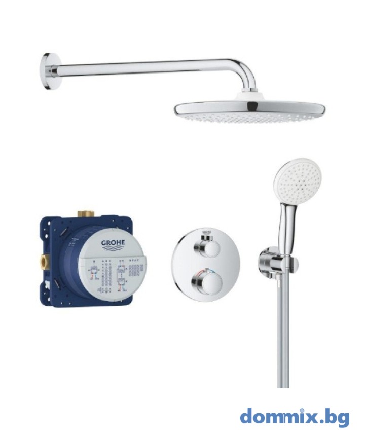 ТЕРМОСТАТНА ДУШ ГАРНИТУРА ЗА ВГРАЖДАНЕ GROHE GROHTHERM 34872000