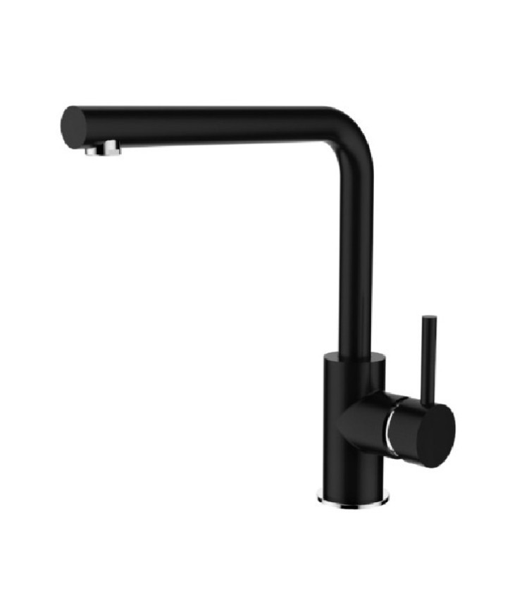 AQG Colors 05COL500BL стоящ смесител за кухня черен мат 