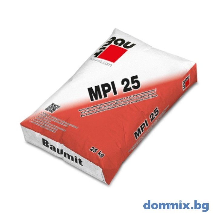 Баумит МPI 25 варо-циментова фина машинна мазилка