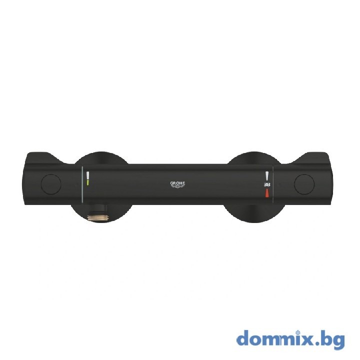 Термостатен смесител за душ, черен мат/matt black GROHE GROHTHERM 800 1022022430