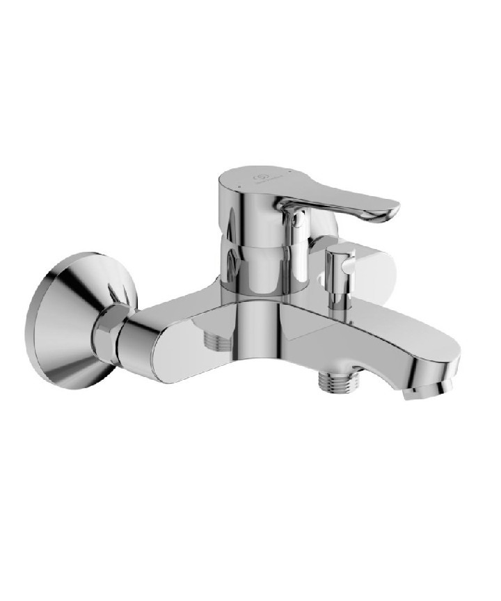 Смесител стенен за вана и душ, хром IDEAL STANDARD ALPHA BC654AA