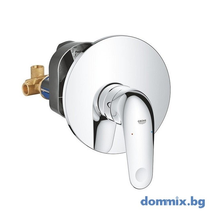 ВГРАДЕН СМЕСИТЕЛ ЗА ДУШ С ВЪТРЕШНО ТЯЛО GROHE EURO ECO 32742001