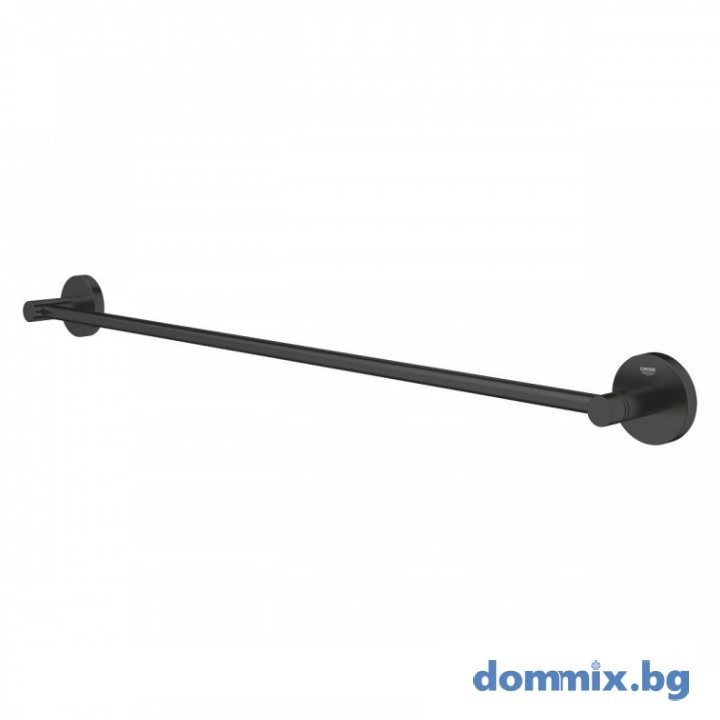 Grohe 1022512430 Essentials Black Matt Поставка за кърпи