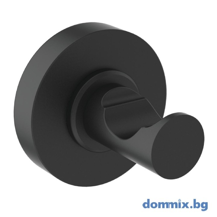 Единична закачалка за кърпи/хавлии, черен мат IDEAL STANDARD IOM A9115XG