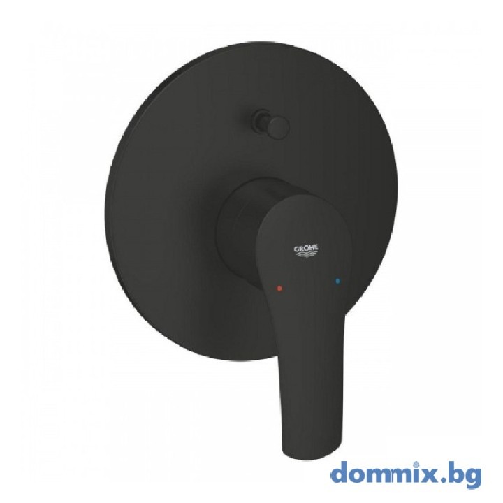 Grohe 194502433 Eurosmart Black Matt Смесител за вграждане за вана и душ