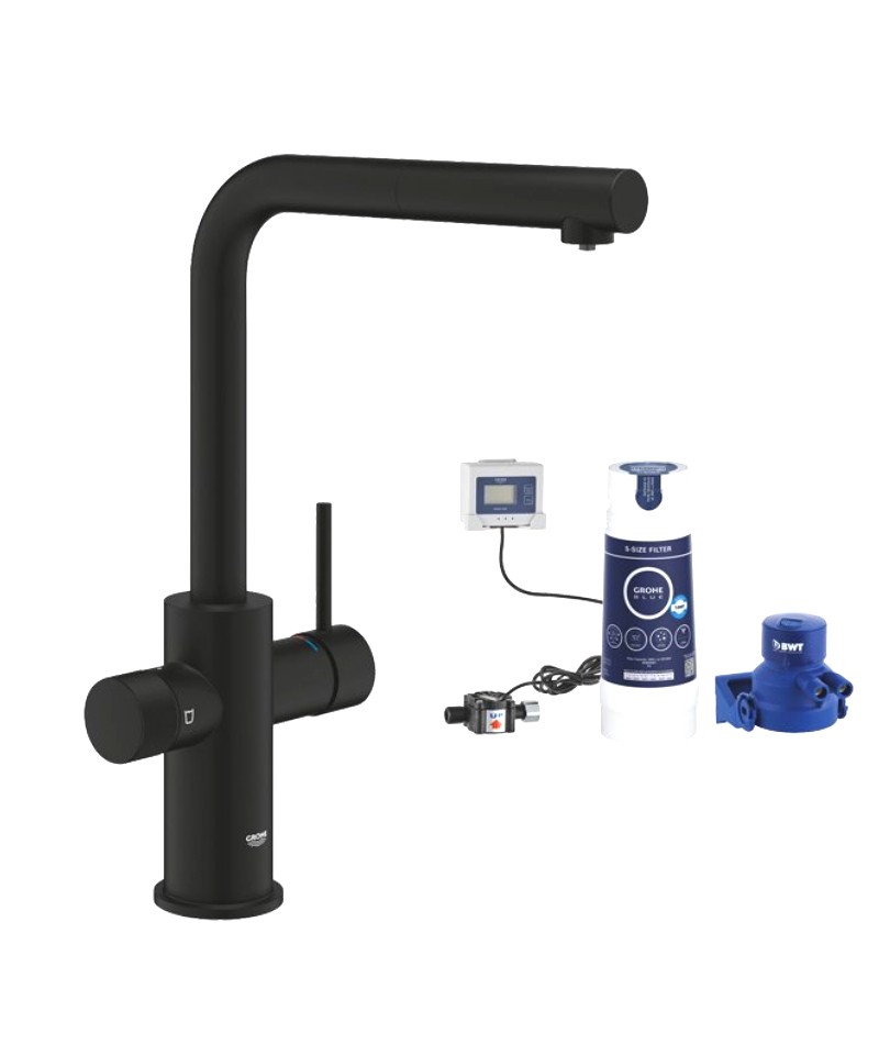 BLUE PURE MINTA СМЕСИТЕЛ ЗА ФИЛТРИРАНА ВОДА + ФИЛТЪР 30590KF0 + 40438001