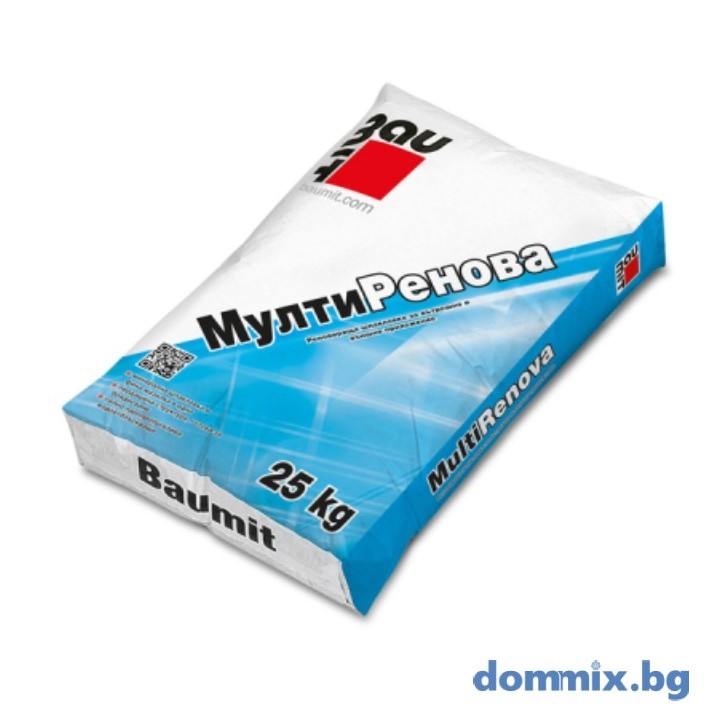 Баумит Мулти Ренова - шпакловка и фина мазилка в едно