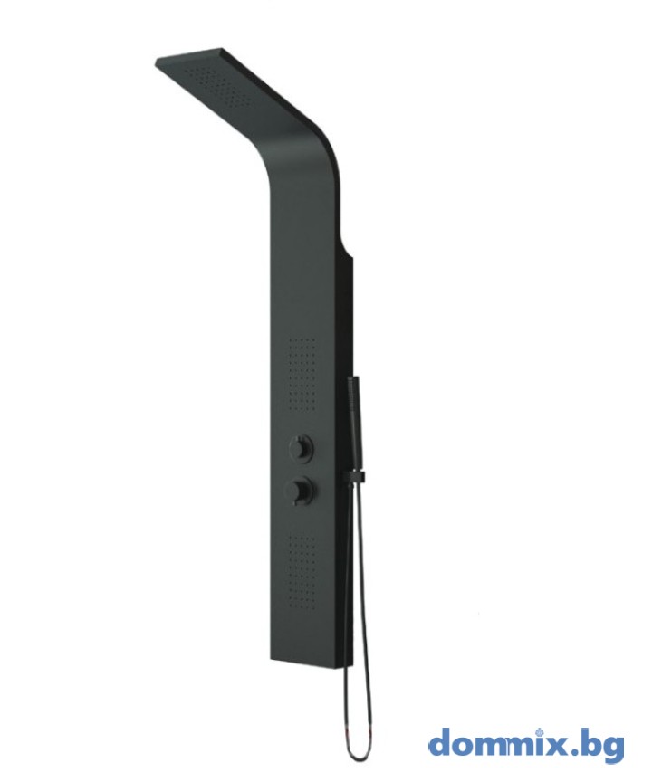 Karag A7304B Nero хидромасажна душ система, черен мат 