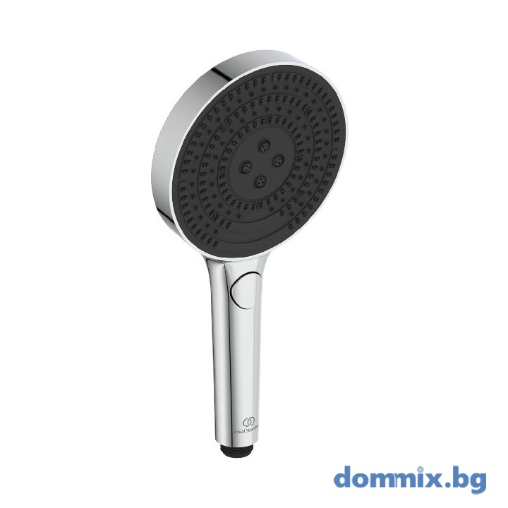 Ръчен душ ф130мм с 3 струи, хром IDEAL STANDARD IDEALRAIN SOLOS A7896AA