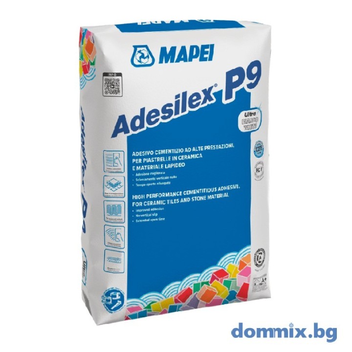 ADESILEX P9 лепило за плочки MAPEI 