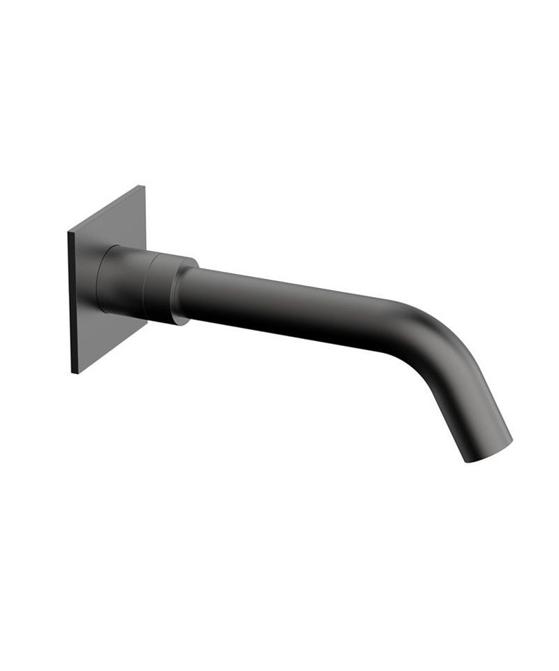Karag Lea AC051 Gun Metal Вграден чучур за вана/мивка 21см, антрацит