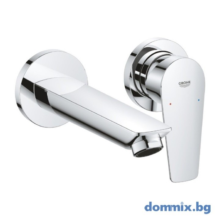 Смесител за мивка с два отвора Grohe 20474001 BauEdge