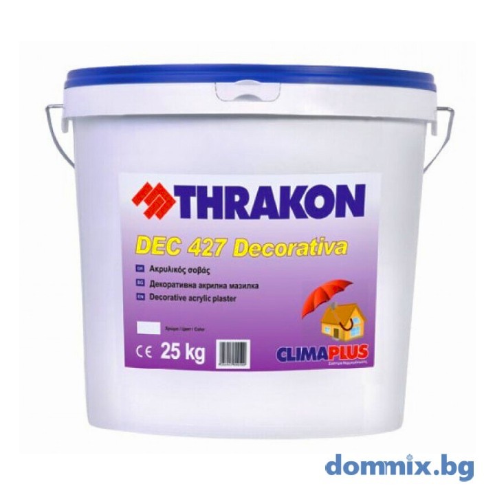 МАЗИЛКА DEC 427 DECORATIVA K1.5MM 25КГ ТРАКОН