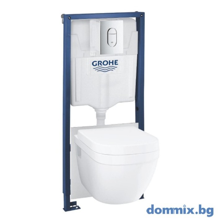 КОМПЛЕКТ ВГРАДЕНО КАЗАНЧЕ И ТОАЛЕТНА ЧИНИЯ 5В1 GROHE RAPID SL WC 36503000