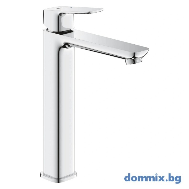Смесител за мивка XL-размер с деб. ограничител 5л/мин., хром Grohe Cubeo 1017290000