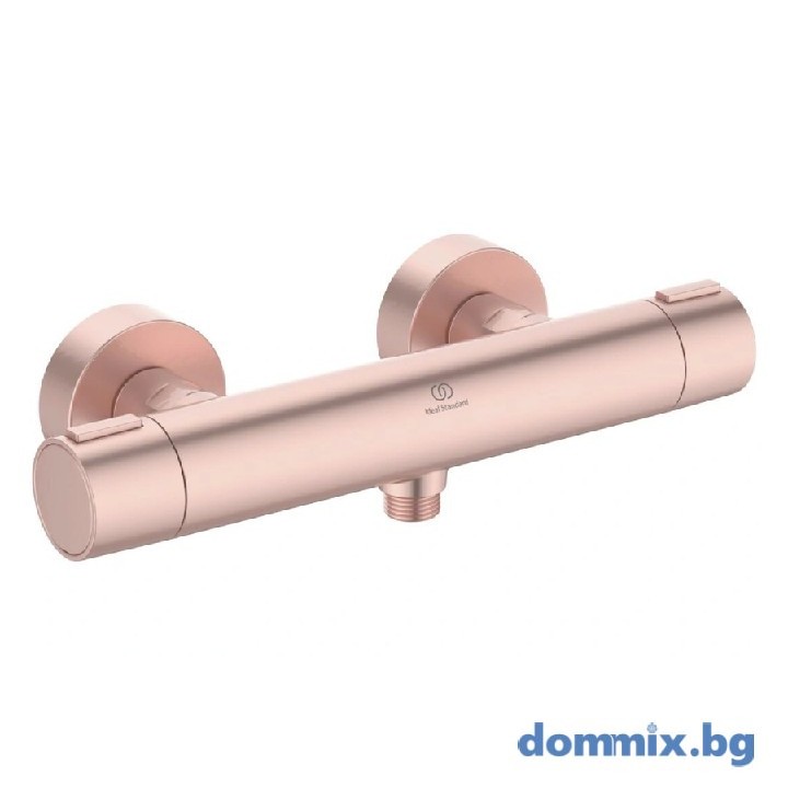 Ceratherm ALU+ термостатен стенен смесител за душ, цвят розе BD582RO
