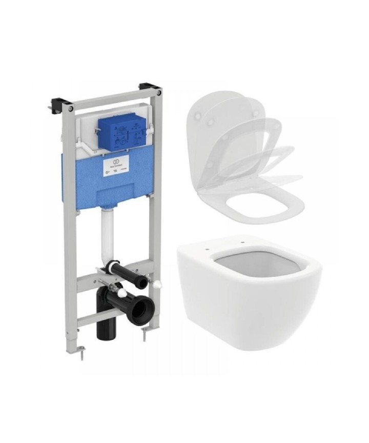 Комплект структура за вграждане TESI AquaBlade T386801 Ideal Standard – бутон по избор