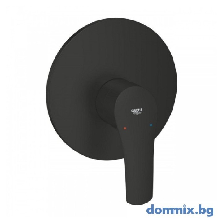 Grohe 194512433 Eurosmart Black Matt Смесител за вграждане за вана и душ