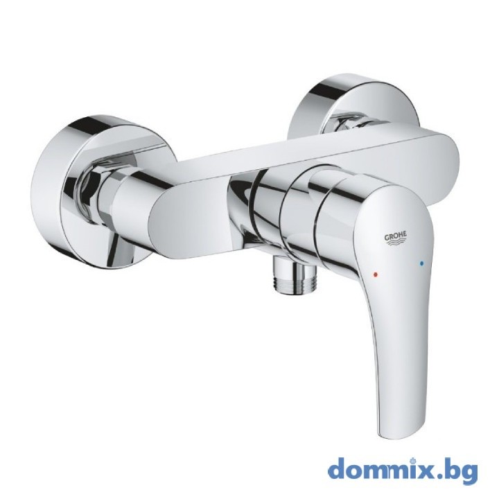 Стенен смесител за душ, едноръкохватков Grohe 33555003 Eurosmart 