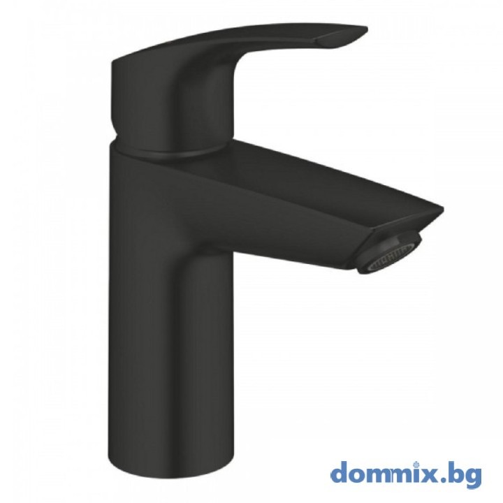 Grohe 324672433 Eurosmart Black Matt едноръкохватков смесител за мивка, S-размер без сифон