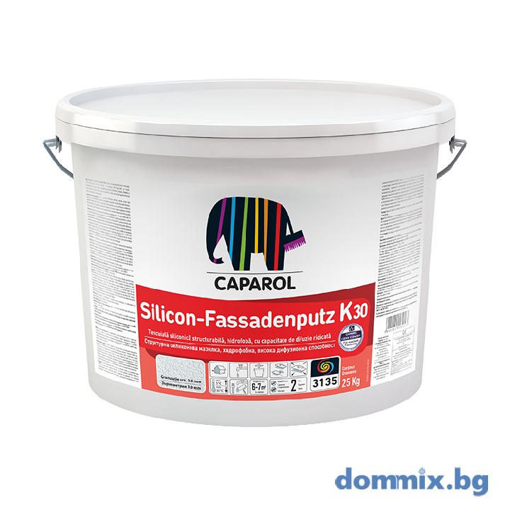 Силиконова мазилка Caparol Silicon-Fassadenputz  база 25кг