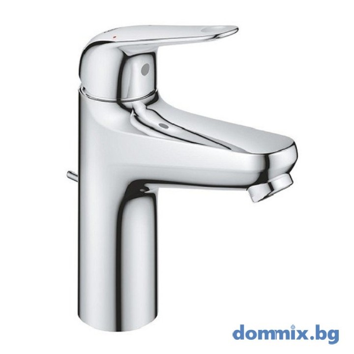 СМЕСИТЕЛ ЗА УМИВАЛНИК С ИЗПРАЗНИТЕЛ GROHE EURO ECO M-SIZE 24265001
