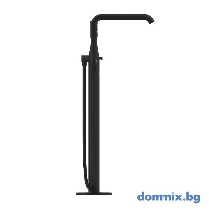 Смесител за монтаж на под за вана и душ, черен мат/phantom black GROHE ESSENCE 25248KF1