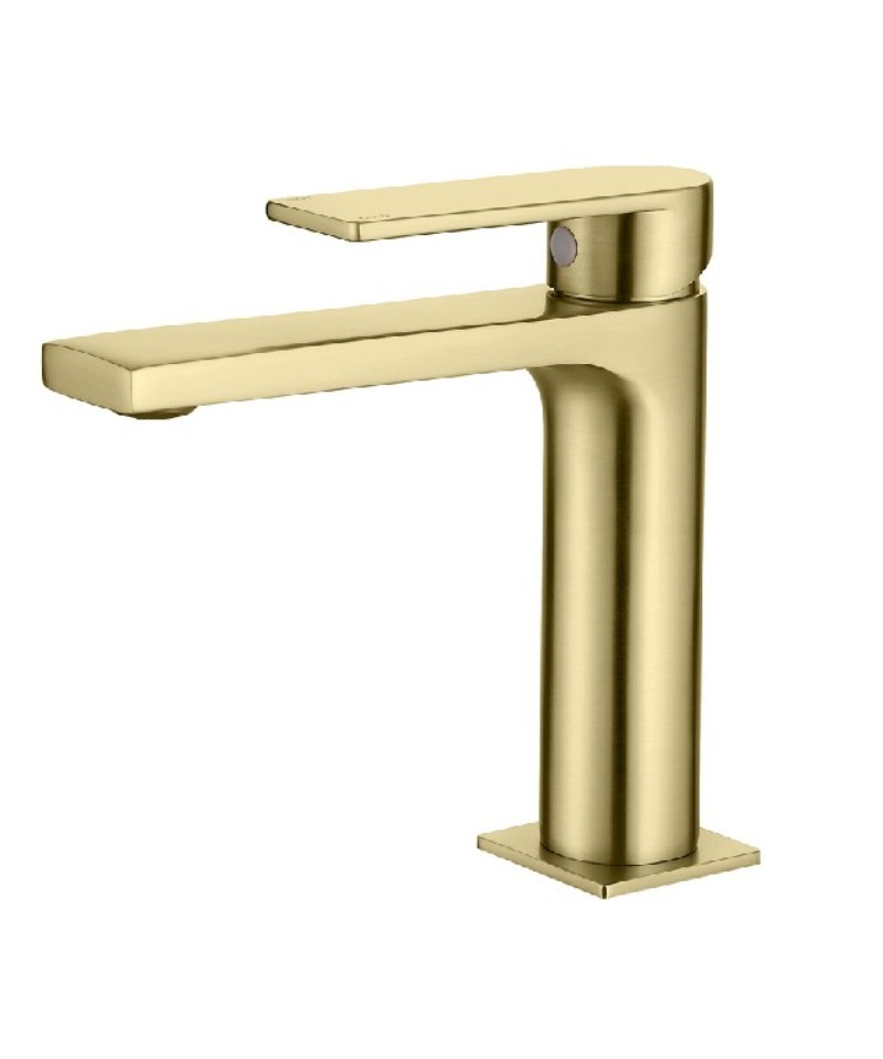 СМЕСИТЕЛ ЗА МИВКА ALPHA BRUSHED GOLD - AQG 01ALP100OC