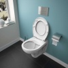 КОМПЛЕКТ ТЯСНА СТРУКТУРА С ТОАЛЕТНА ЧИНИЯ И СЕДАЛКА IDEAL STANDARD EUROVIT R052701 допълнително изображение