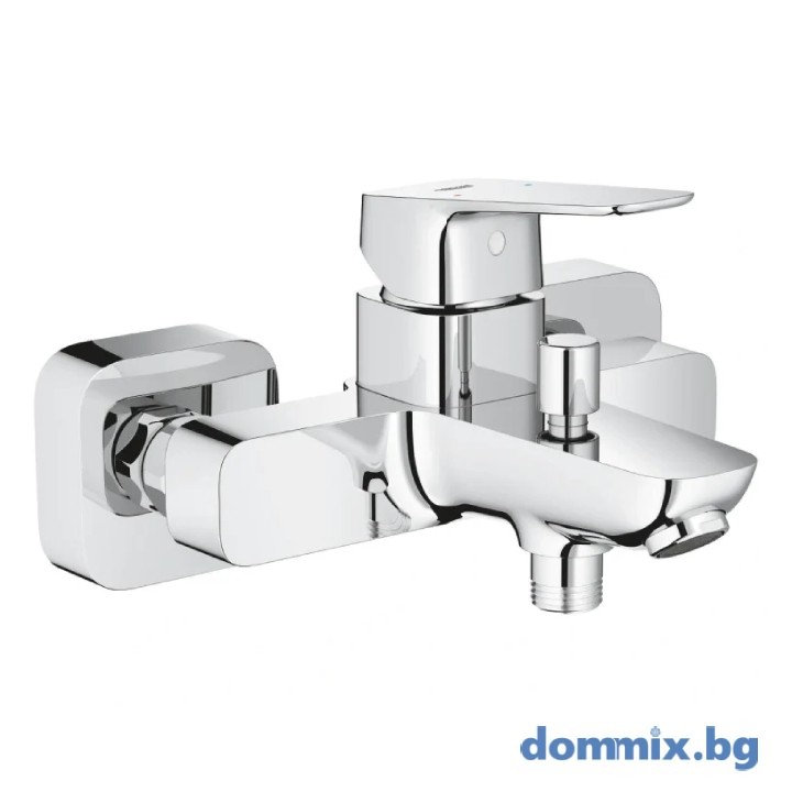 Смесител стенен за вана и душ, хром Grohe Cubeo 1018130000