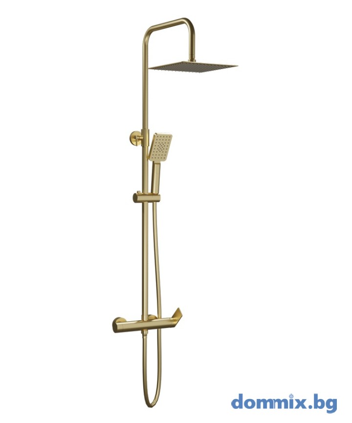 AQG NITE, ДУШ КОЛОНА, BRUSHED GOLD