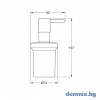 Grohe 1024702430 Essentials Black Matt Дозатор за течен сапун, черен мат допълнително изображение
