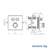 Термостатен смесител за вграждане за вана и душ, хром IDEAL STANDARD CERATHERM NAVIGO A7302AA допълнително изображение