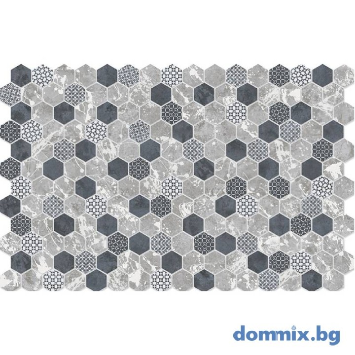 Мозайка Hexa Concrete Deco Olden 6060321