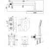СИСТЕМА ЗА ВГРАЖДАНЕ AQG BETA 19BETER21102 допълнително изображение