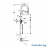 Grohe 30503KF0 Essence Professional кухненски смесител с подвижен чучур, черен мат допълнително изображение