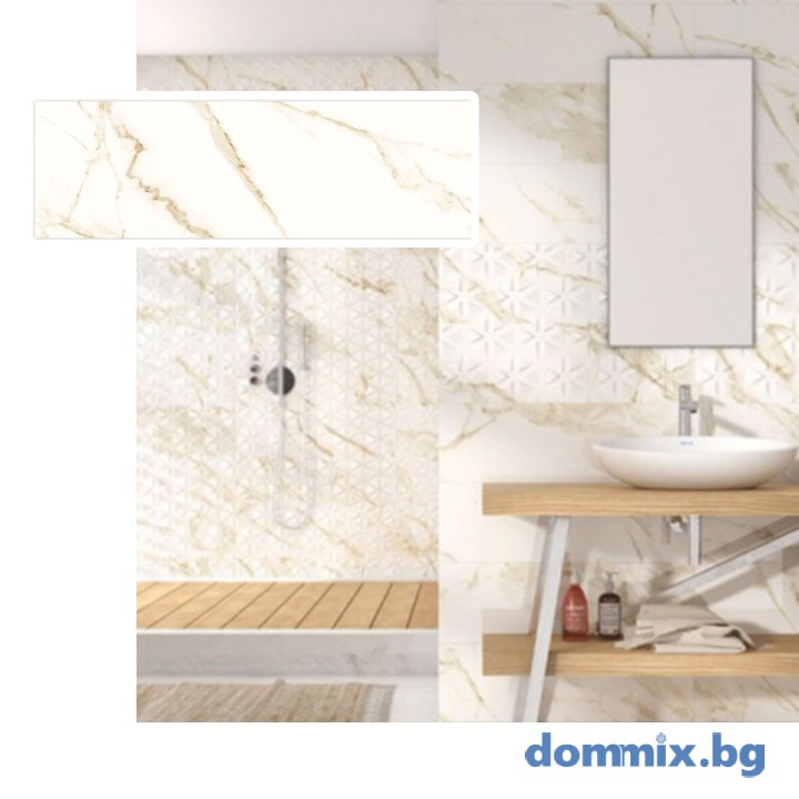 Фаянс Eden Gold 25×80